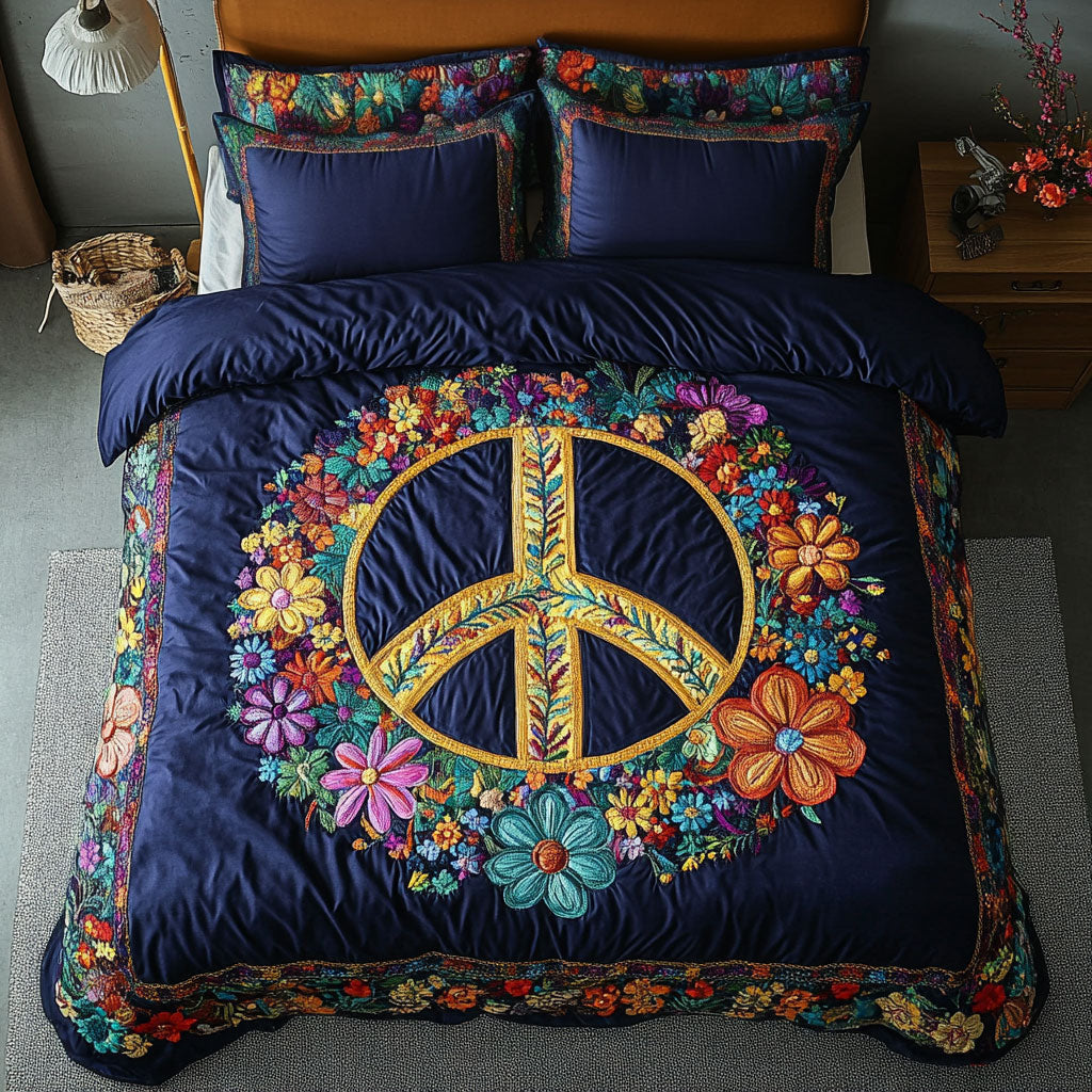 Blissful Peace WN2208004CL Duvet Cover Set