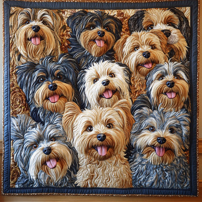 Snuggle Yorkie CW1311003CL Quilt