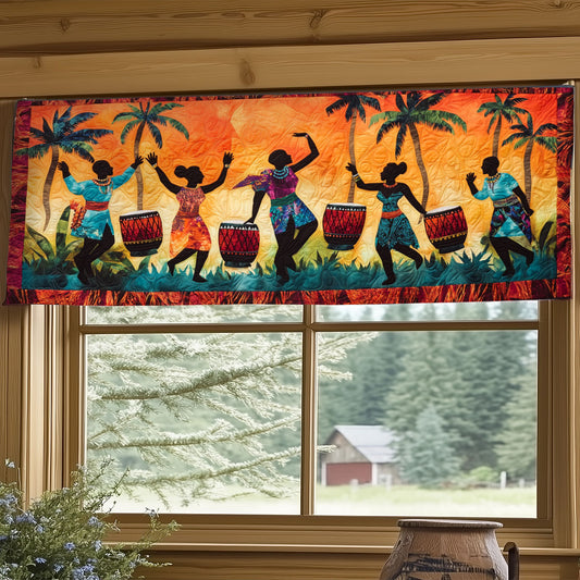 Africa Festival WY2404045CL Quilted Valance