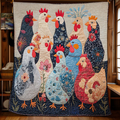 Hens WY1202110CL Quilt