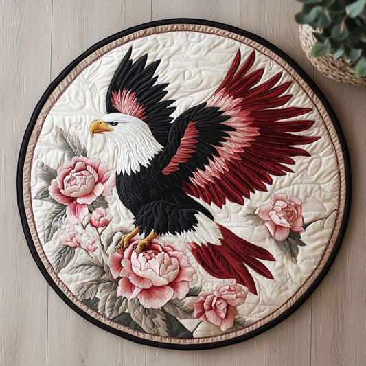 Floral Eagle CW2406012CL Quilted Round Mat