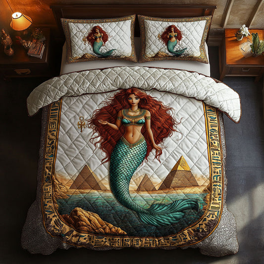 Egyptian Mermaid WY1208068CL Duvet Cover Set