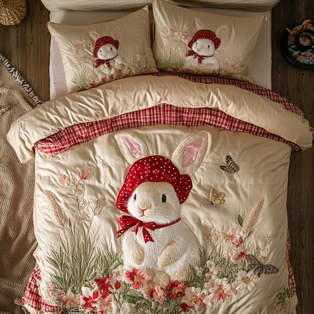 Cozy Bunny Trail WN1807022CL Duvet Cover Set