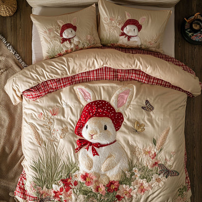 Cozy Bunny Trail WN1807022CL Duvet Cover Set