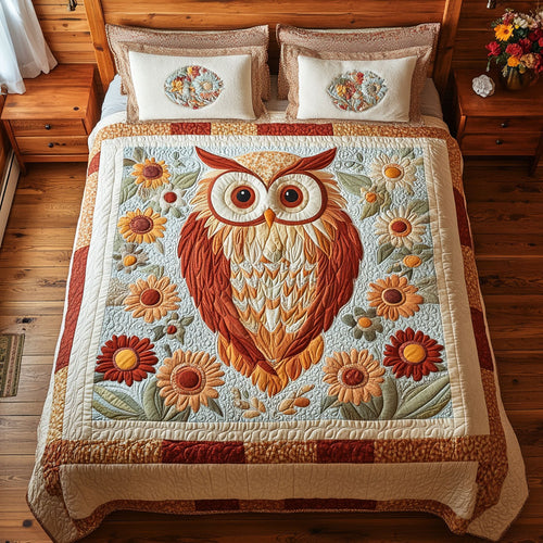 Owl Bloom Charm CW2708018CL Duvet Cover Set