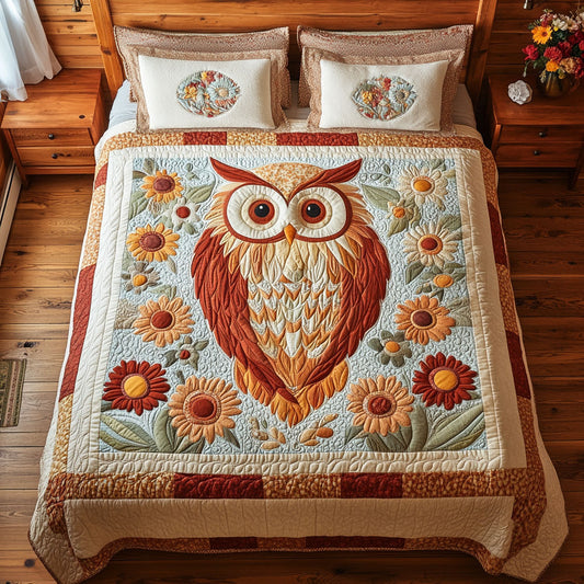 Owl Bloom Charm CW2708018CL Duvet Cover Set