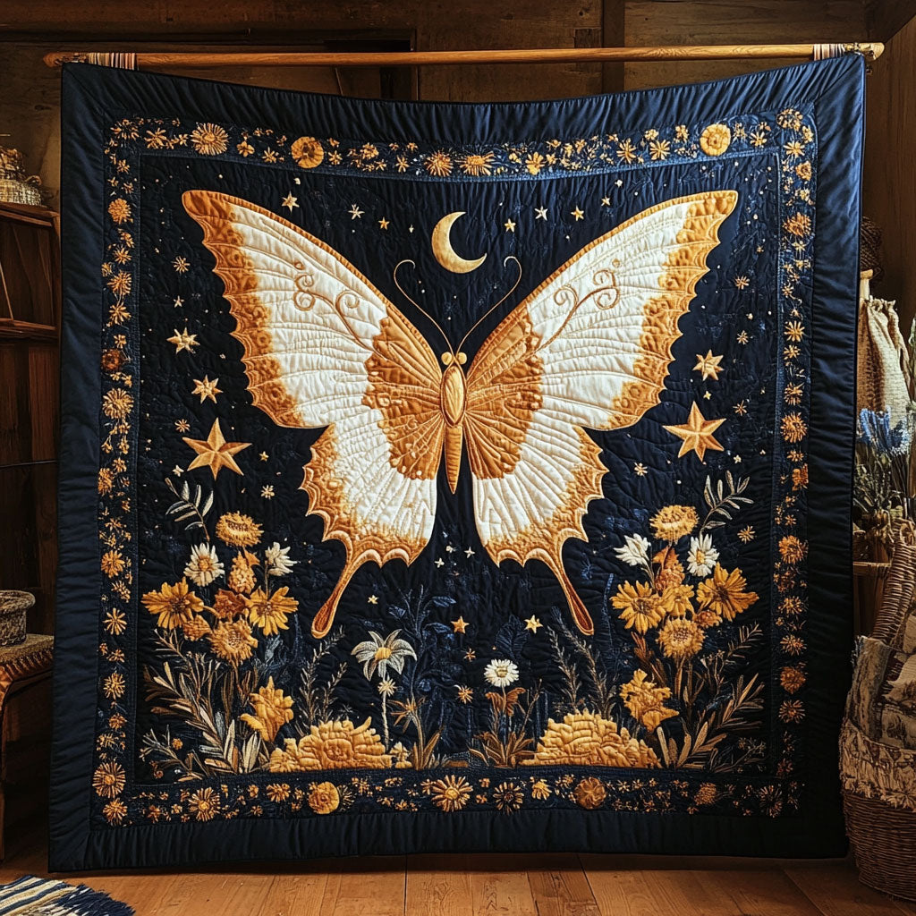 Twilight Bloom WY1104043CL Quilt