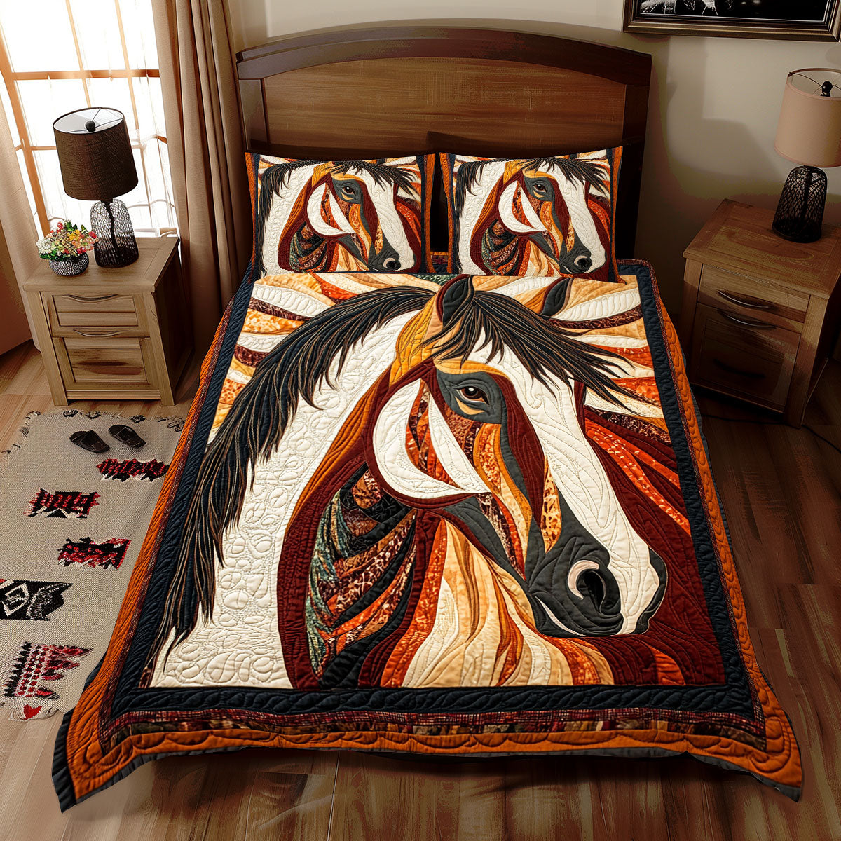 Horse WX0212078CL Duvet Cover Set