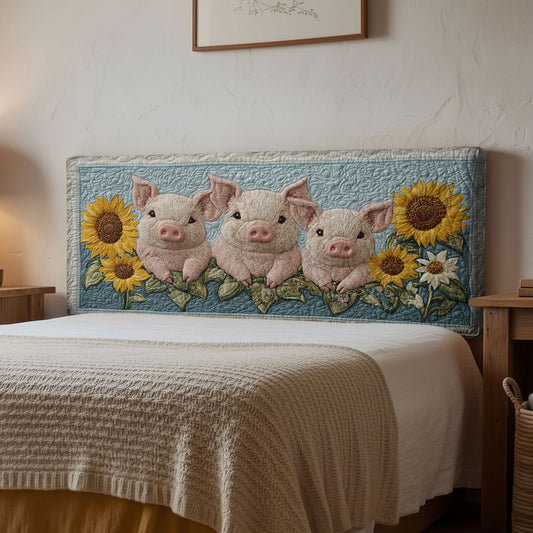 Cuddle Pig WN2512006CL Quilted Headboard Slipcover