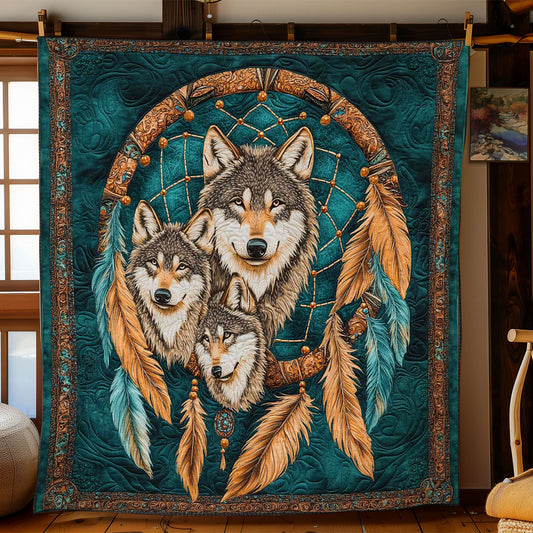 Wolf Spirit Dreamcatcher WN2401021CL Quilt