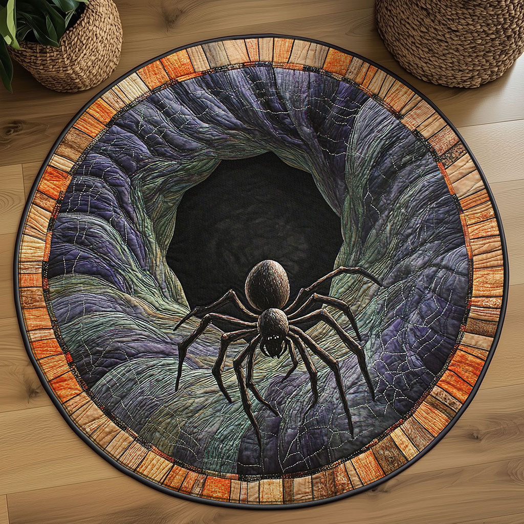 Crimson Spider WN2909009CL Quilted Round Mat