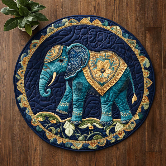 The Wise Wanderer CM2804024CL Quilted Round Mat