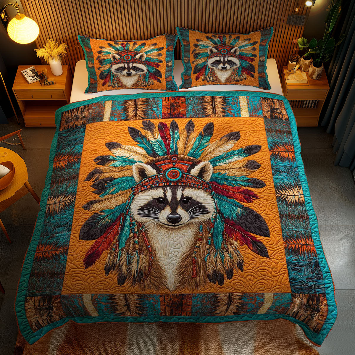 Wild Raccoon Dream WN2401060CL Duvet Cover Set