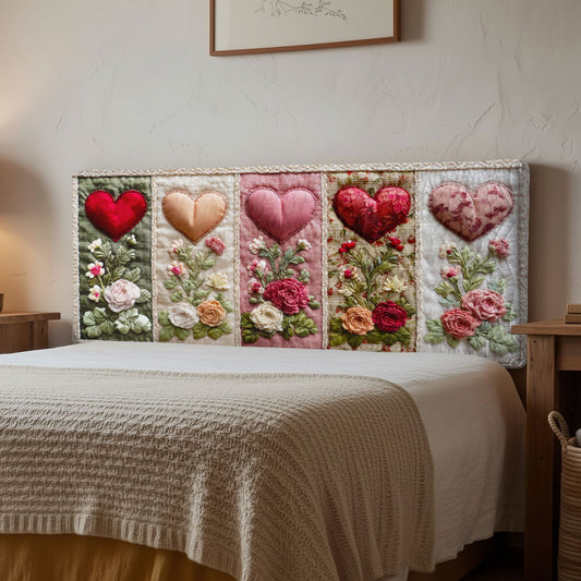 Petal Love CP2312015CL Quilted Headboard Slipcover