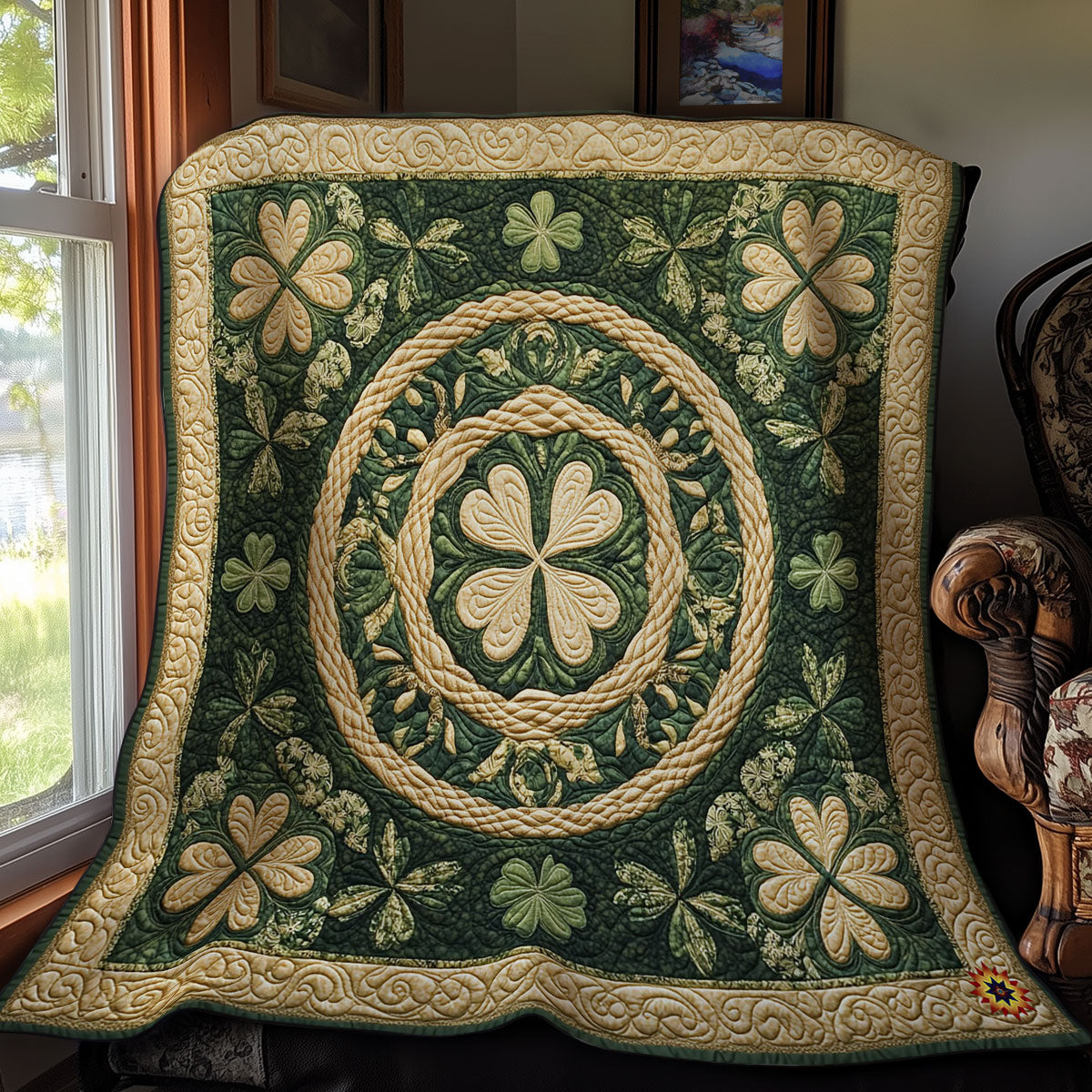 Four Leaf Clover WY2312030CL Quilt