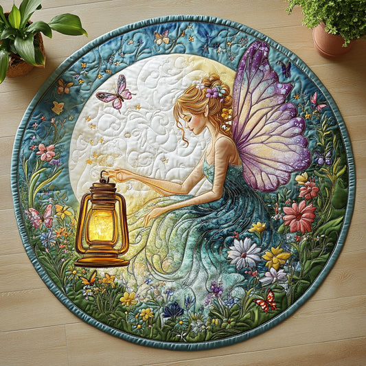 Dreamy Fairy CW2905557CL Quilted Round Mat