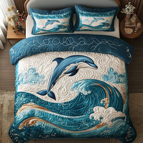 Impressive Dolphin CQ1406004CL Duvet Cover Set