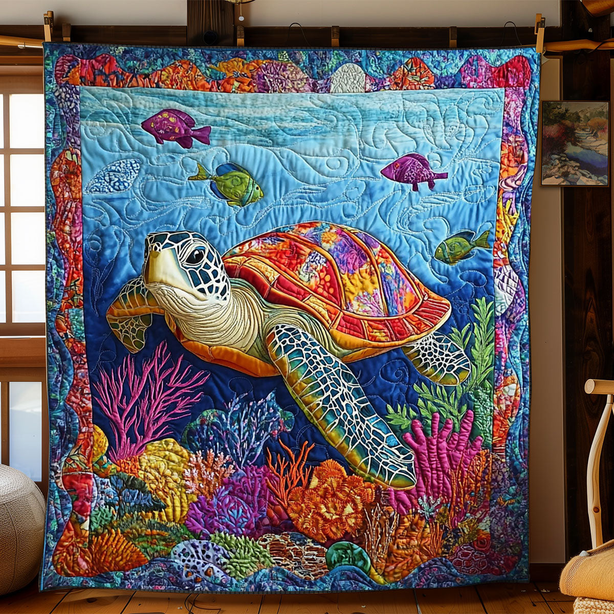 Turtle WJ2301028CL Quilt