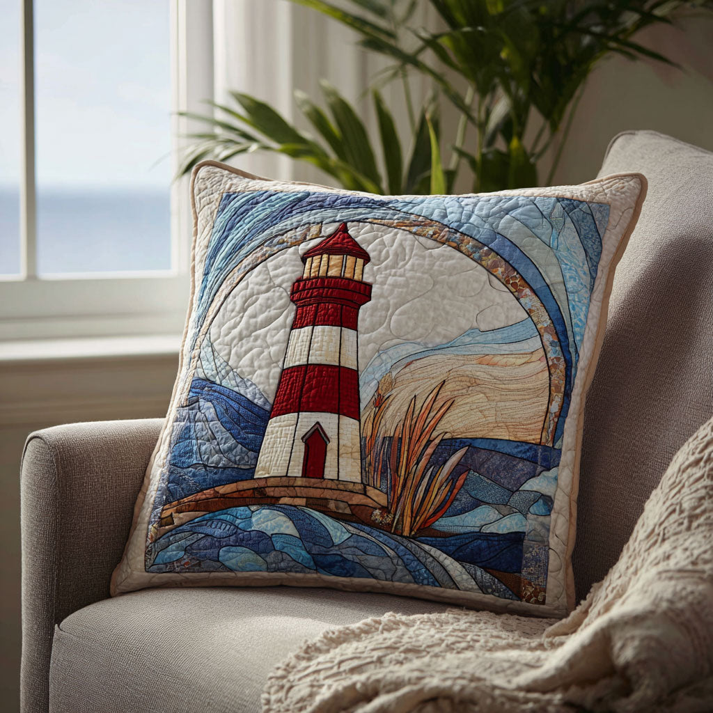 Coastal Lighthouse CW1301058CL Quilt Pillow Case