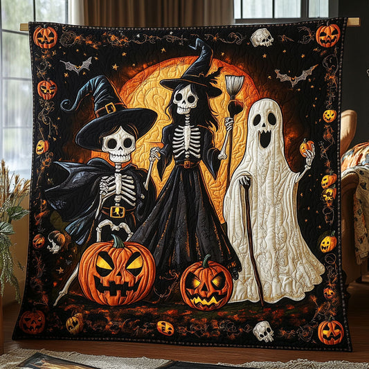 Festival Skeleton WN0809042CL Quilt