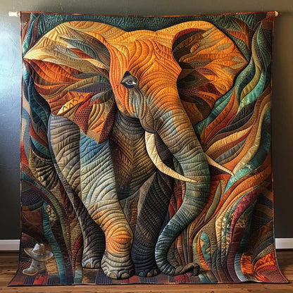 Elephant Serengeti Sunset WN1610058CL Quilt