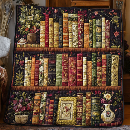 Flower Bookshelf WJ1005004CL Quilt