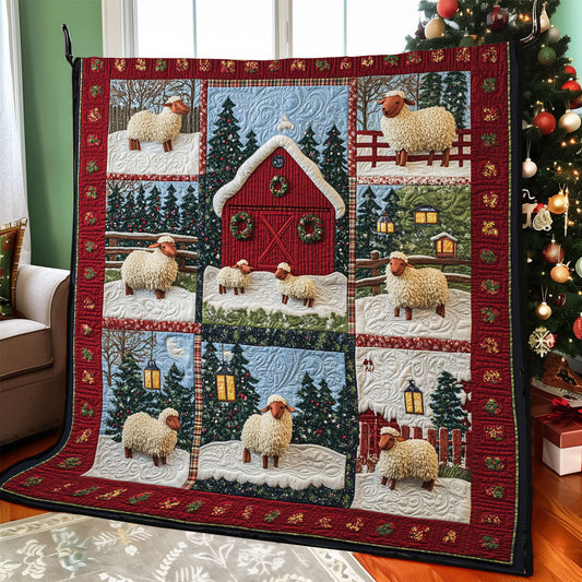 Rustic Sheep CP1711037CL Quilt
