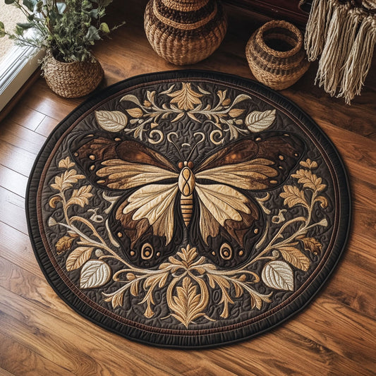Vintage Monarch WY0107056CL Quilted Round Mat