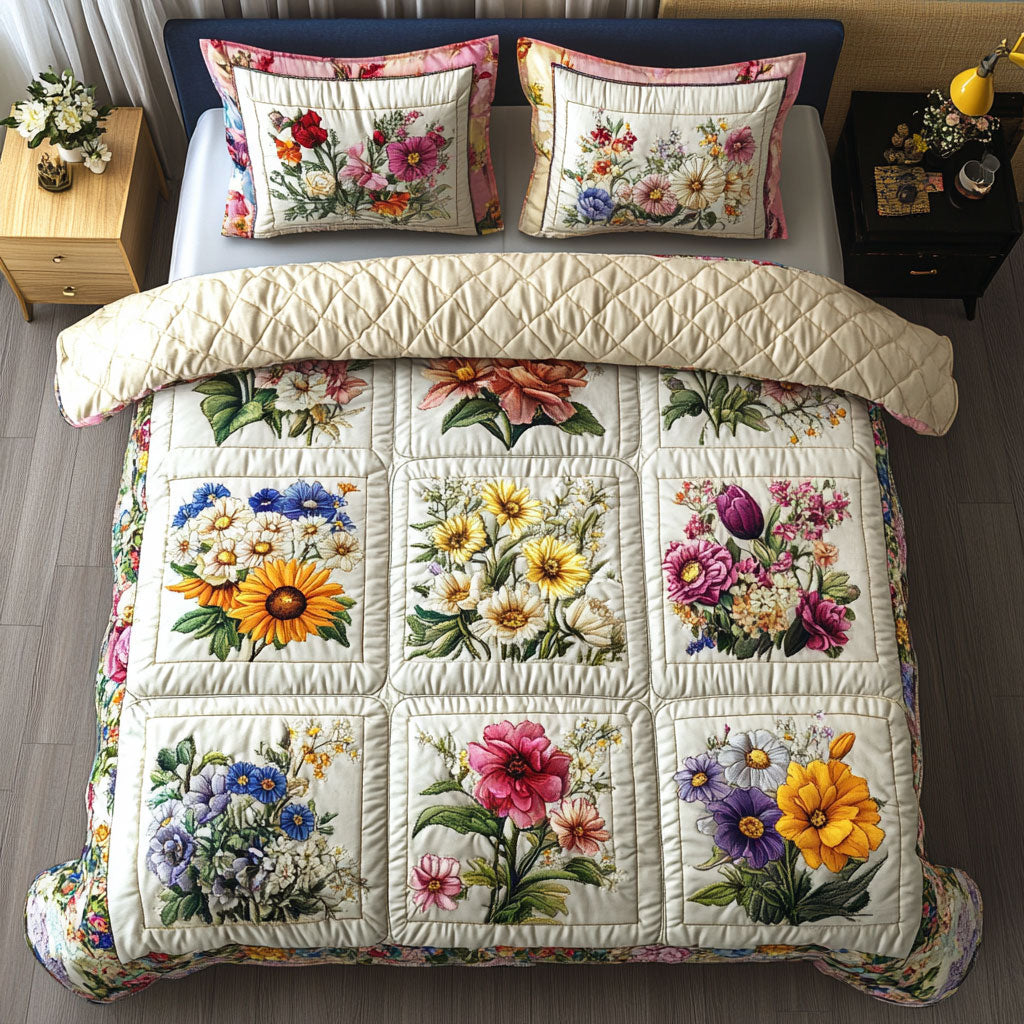 Flower Garden Whisper CW1301043CL Duvet Cover Set
