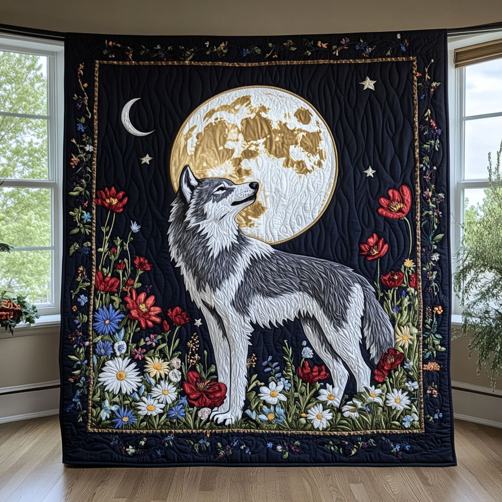 Wolf Howl CQ0906006CL Quilt