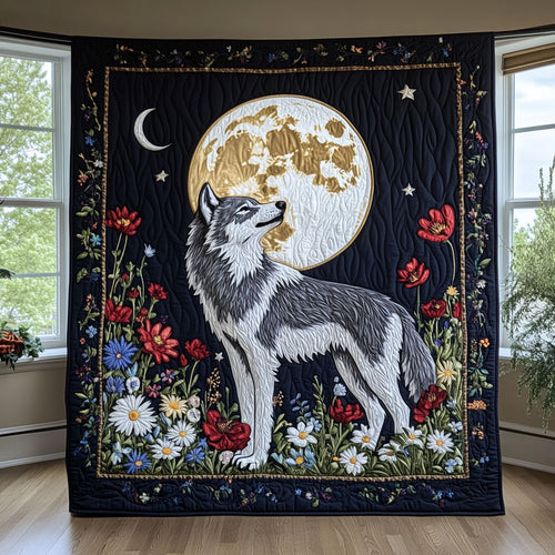 Wolf Howl CQ0906006CL Quilt