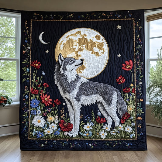 Wolf Howl CQ0906006CL Quilt