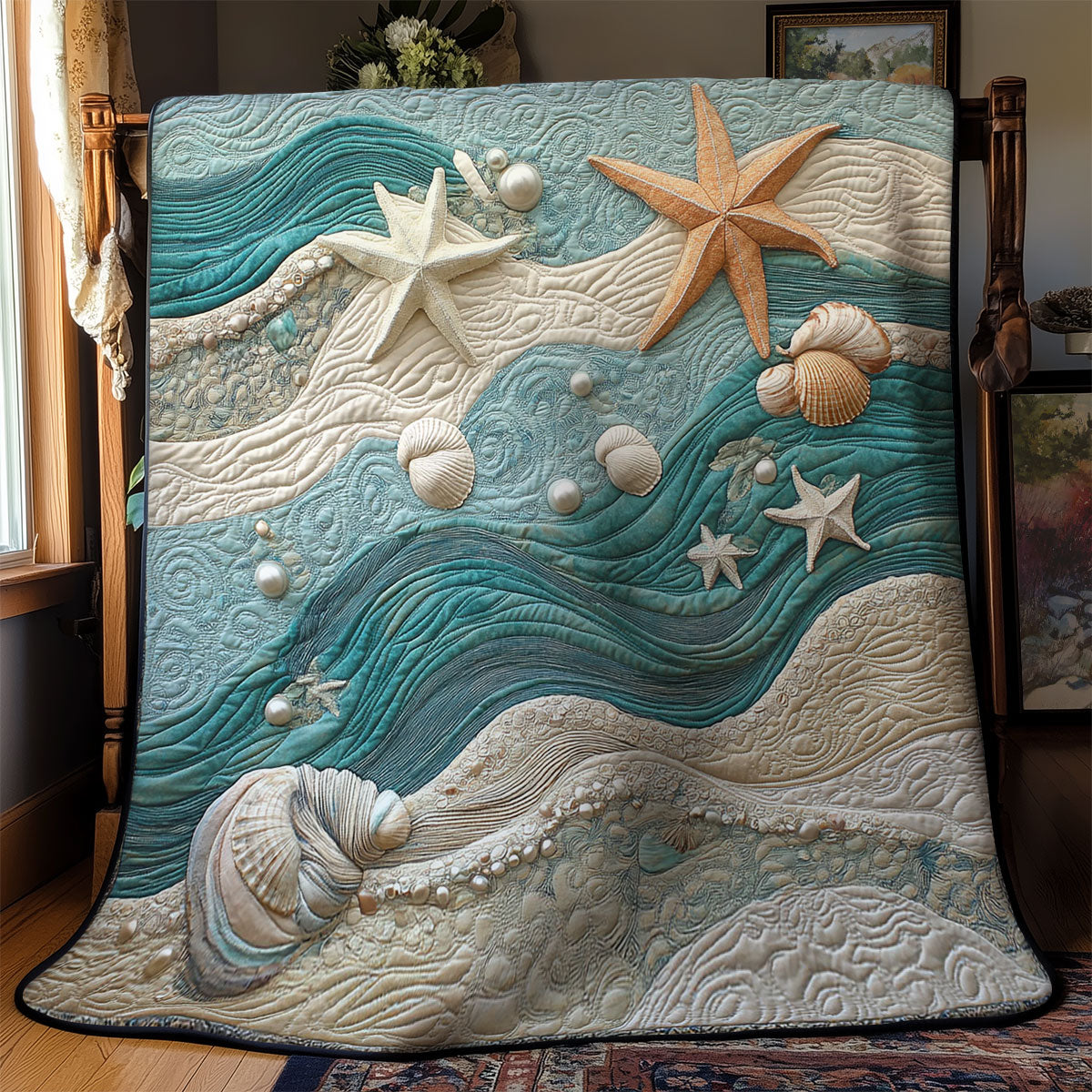 Seashell WY1202127CL Quilt