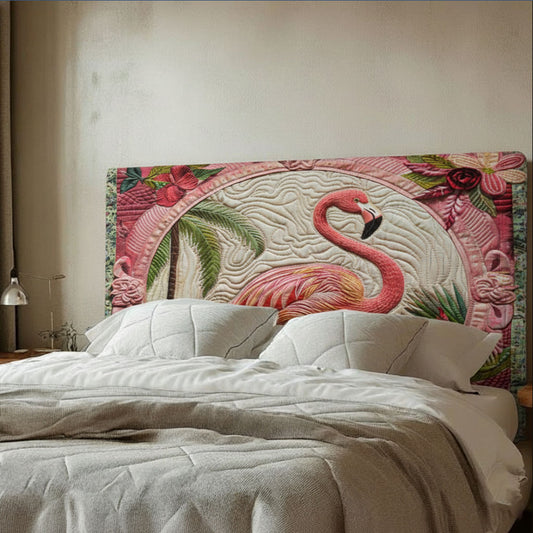 Flamingo WJ1112010CL Quilted Headboard Slipcover