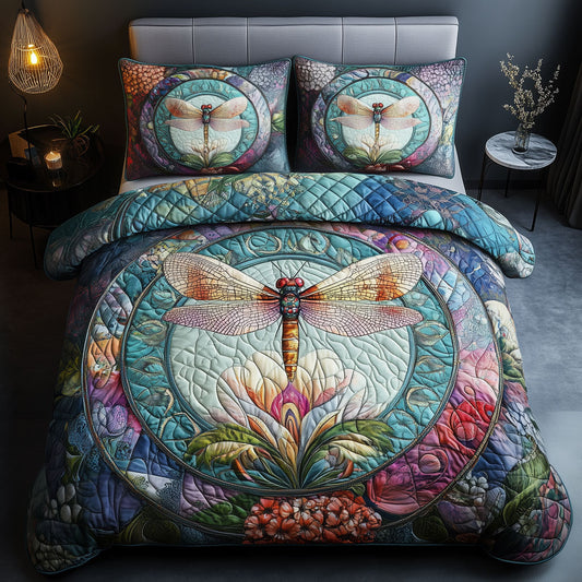 Dragonfly Vivid Rosette LT0410003CL Duvet Cover Set