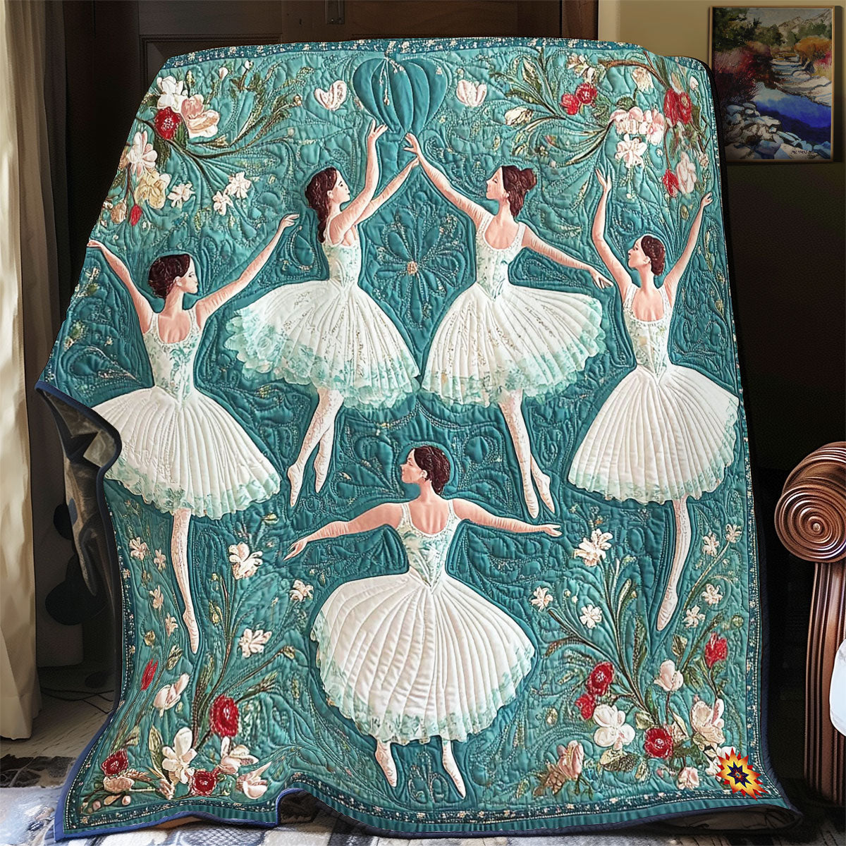 Ballet Dancer WY2312005CL Quilt