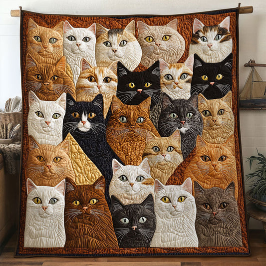 Cuddle Cat WN0501013CL Quilt