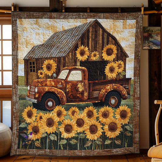 Countryside Vintage Truck WN1511066CL Quilt