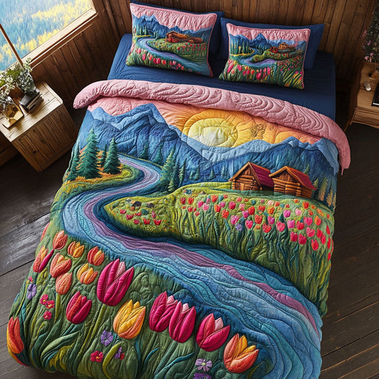 Tulip Village WX1405050CL Duvet Cover Set