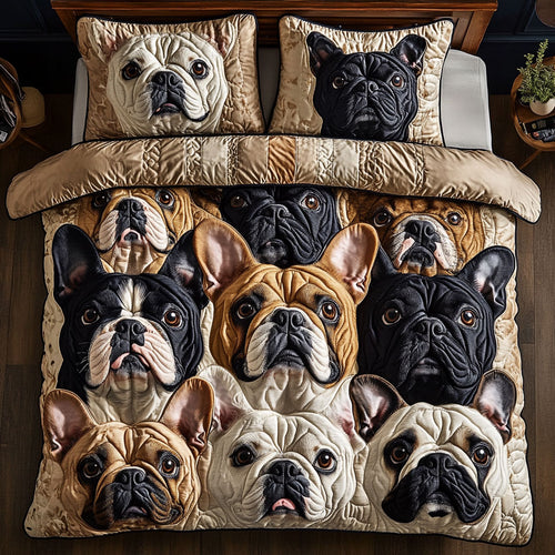 Bulldog Charm CW1511001CL Duvet Cover Set