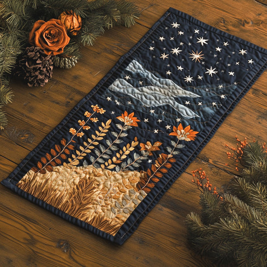 Under Night Sky CP0606001CL Quilted Table Runner