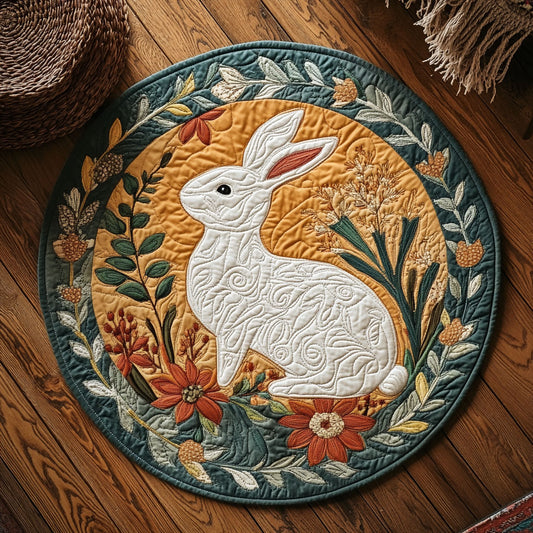 Autumn Hopper WY2907071CL Quilted Round Mat