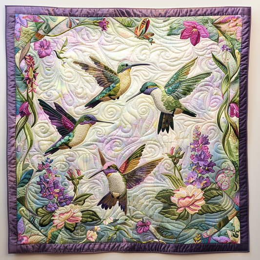 Hummingbird Bliss YR0301048CL Quilt