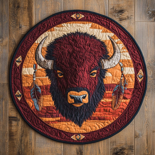 Firehorn Legacy CP1207009CL Quilted Round Mat