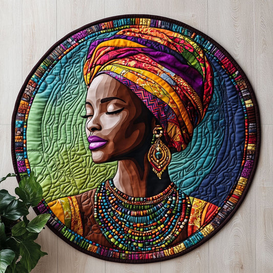 Golden Grace CW1706023CL Quilted Round Mat