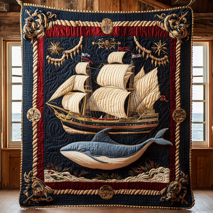Whale And Crown CP2108051CL Quilt