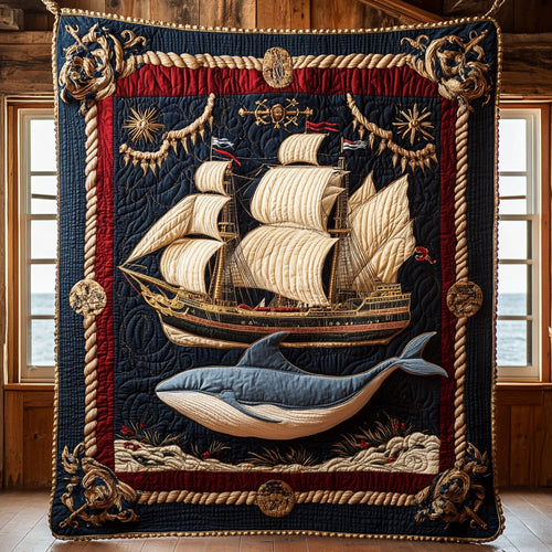 Whale And Crown CP2108051CL Quilt