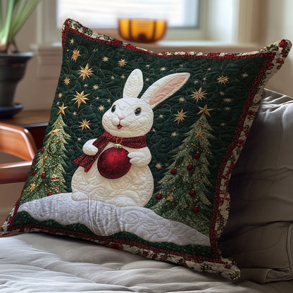 Christmas Rabbit WJ2311044CL Quilt Pillow Case