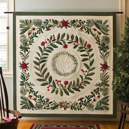 Evergreen Wreath WJ2110020CL Quilt