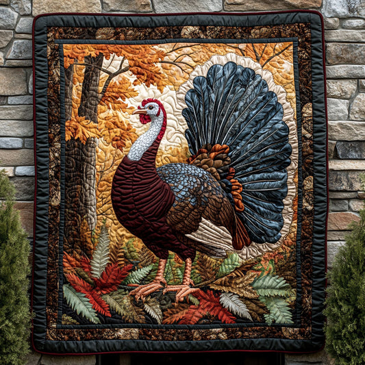 Golden Fields Turkey WN0708047CL Quilt